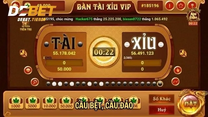 Cầu bệt, cầu đảo