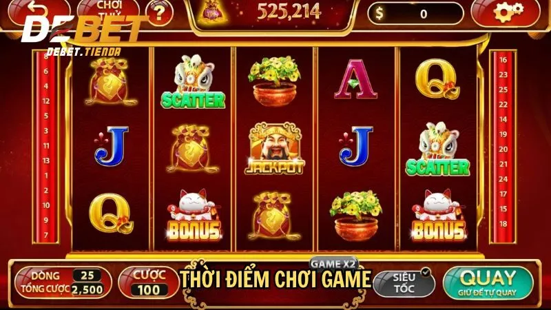 Thời điểm chơi game