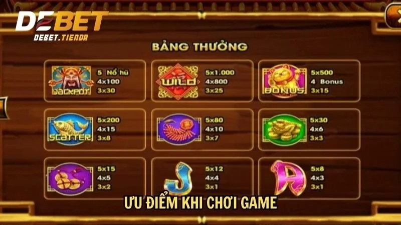 Ưu điểm khi chơi game